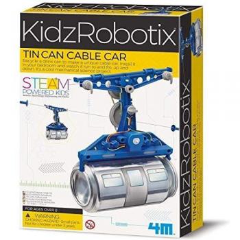 Construction téléphérique en canette – 4M, enfants +8 ans