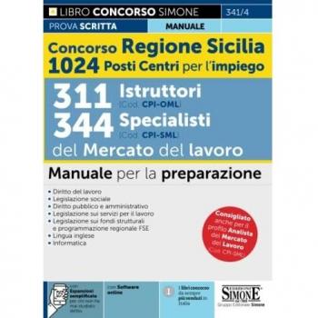 Concorso Regione Sicilia 1024 posti Centri per l'impiego
