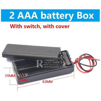 AA Batteries Holder with Switch