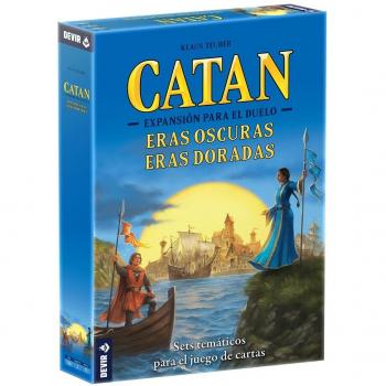 Devir Catan: El Duelo Expansión Eras Oscuras Eras Doradas Juego de Mesa