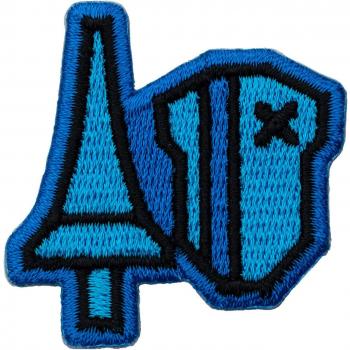 Monster Hunter Rise Gaming Life Embroidery Patch GGL040 Blue