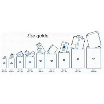 Jiffy Airkraft Bag Size 0 140x195mm White JL-0 Pack of 10 04889