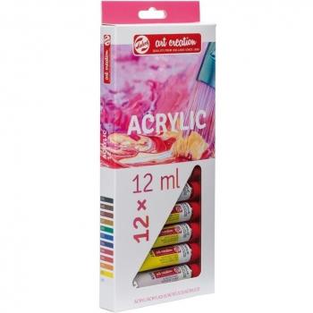 PINTURA ACRILICA TALENS 12ML/12 COLOR
