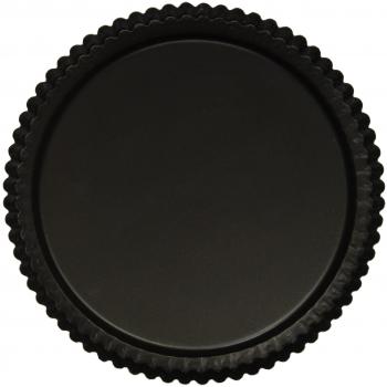 Matfer Non‑Stick Fluted Flan Tin Made of Exopan 25 cm × 10 (D)