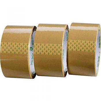 Pack Tape Brown 50m by 48mm (3 pcs) – TOOLCRAFT 1564081