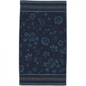 PIP STUDIO Frottee Handtuch Jasmin 55x100cm Dunkelblau