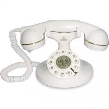 Teléfono Retro Brondi Vintage 10 Blanco