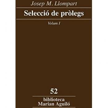 Josep M. Llompart. Selecció de pròlegs. Vol. 1 (Tapa blanda).