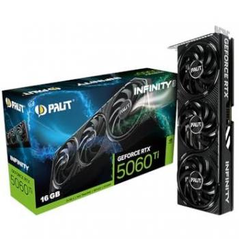 PALIT RTX 5060 Ti Infinity 16GB Grafikkarte für Gamer