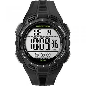 Timex Herren-Marathon Digitaluhr TW5K94800 – Schwarzer Kunststoff