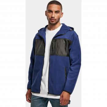 Urban Classics Giacca Micro Fleece Uomo Blu Spaziale L