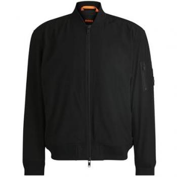 BOSS ORANGE Funktionsjacke Obear Schwarz Regular Fit 56 Herren