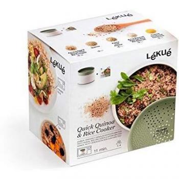 Cocedor quinoa arroz y cereales microondas