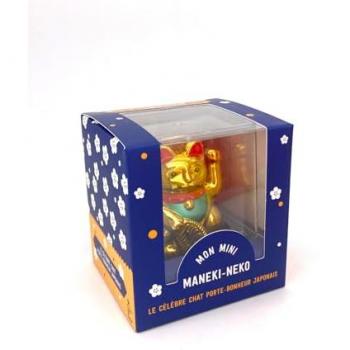 COFFRET Mini Lucky Cat doré