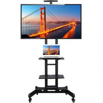 Support TV sur Roulettes Yaheetech pour Téléviseurs 32 à 75