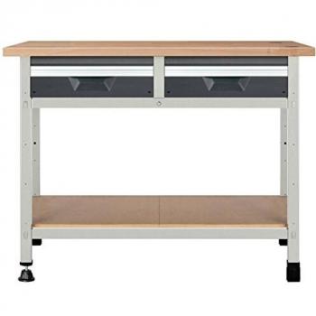 Töölaud 860 mm töökõrgus 1130 x 650 mm 2 sahtlit M 1 riiul
