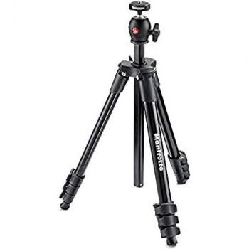 Black Compact Light Tripod (Aluminium)