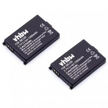 Batteria Li-ion 1300mAh (3,7V) Compatibile con Telefoni Fissi Cordless Siemens M35/S35/C35 e Telekom Sinus 700m