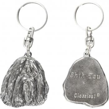 Pendente Shih Tzu in argento, accessorio per borsa e zaino marca Art-Dog