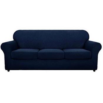 MAXIJIN 4 Piece Pet Friendly Sofa Slipcover