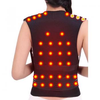 Health Tourmaline Heating Lumbar Vest with Magnetotherapy