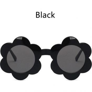Cute Round Flower Sunglasses for Kids