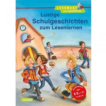 LESEMAUS zum Lesenlernen Sammelbände: Lustige Schulgeschichten zum Lesenlernen: 