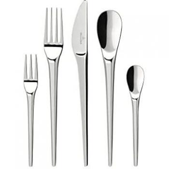Villeroy & Boch 30‑Piece New Moon Silverware Set
