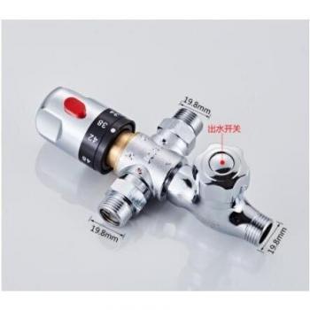 Brass G1/2 DN15 Thermostatic Mixer for Faucets
