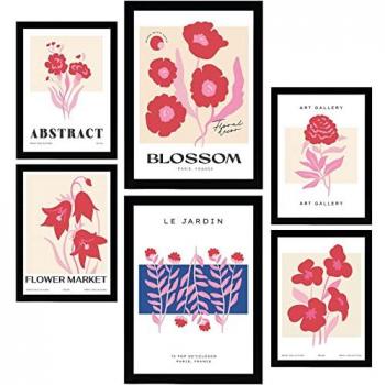 Pósteres Florales Nacnic 6 Edición A3&A4