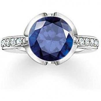 Thomas Sabo TR2037‑050‑32‑54 Anillo de Dama en Plata 925/1000 – Tamaño 14