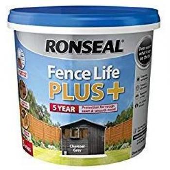L RON FENCE LIFE PLUS CHARCOAL GREY