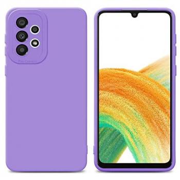 Case Silicone Violet Clair pour Galaxy A33 5G