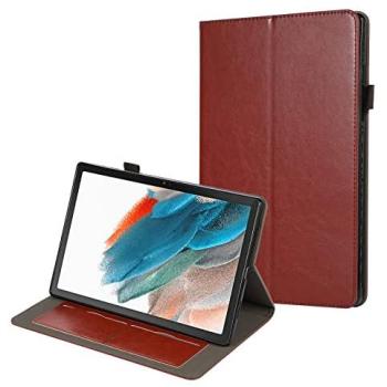 Lobwerk Standhülle für Samsung Galaxy Tab A8 SM-X200 X205, schlank und elegant, Braun