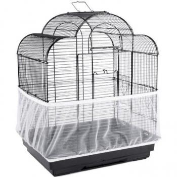 Funda Redonda Antipolvo y Filtrante de Semillas – Cubierta para Parrot Cage