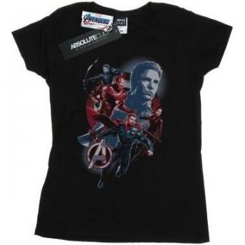 Marvel Damen T-Shirt Avengers Endgame Shield Team