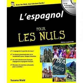 Susana Wald L'Espagnol Pour Les Nuls (1cd Audio)