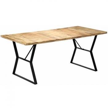 Tavolo da Pranzo in Mango Massello 180x90x76 cm