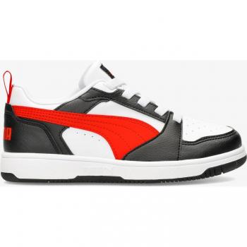 Puma-Rebote V6 Lo BCO/Negro/Rojo 396742-04