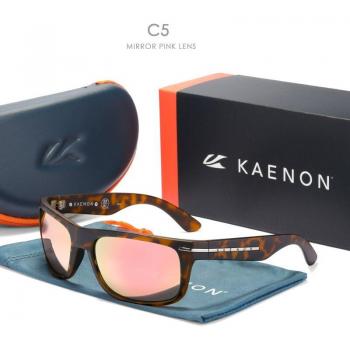 Kaemon – lunettes de soleil pour hommes et femmes, polarisées, verres miroir, UV400, 7 couleurs