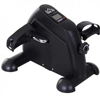 Mini Cyclette HOMCOM con Display LCD per Allenamento di Gambe e Braccia
