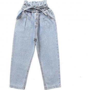 Casual Jeans de Mezclilla 4-13 años Coreano