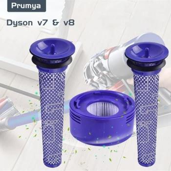 Filtre de Remplacement PRUMYA pour Aspirateur Dyson V8 et V7