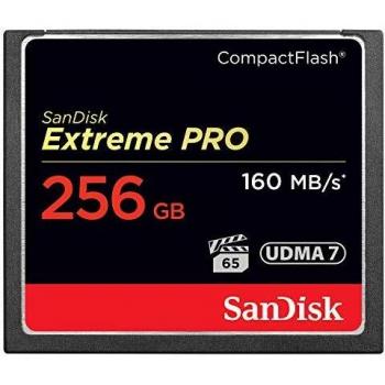 SanDisk Extreme Pro CompactFlash 256GB Speicherkarte bis zu 160MB/s lesen