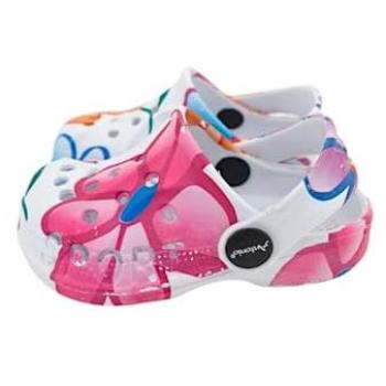 Kindliche Blüten‑Badeschlappen – Cut-Out‑Clogs für Kleinkinder
