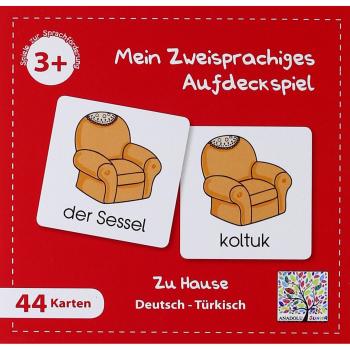 Mein Zweisprachiges Aufdeckspiel, Zu Hause, Türkisch (Kinderspiel)