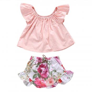 Atuendo para Niñas de 0 a 24 Meses: Camiseta y Short