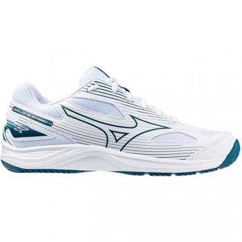 Mizuno Cyclone Speed 4 Hallenschuhe, unisex, Größe 47, Farbe Weiß