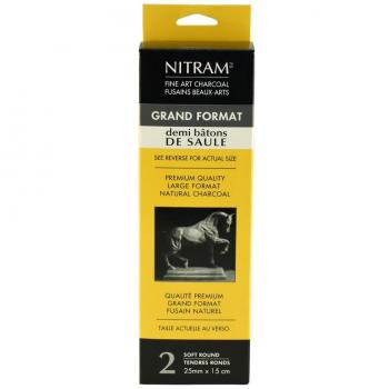 Nitram Charcoal Extra Soft Block