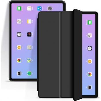 Custodia a libro Estuff per tablet 10,9’’ con finitura nera
